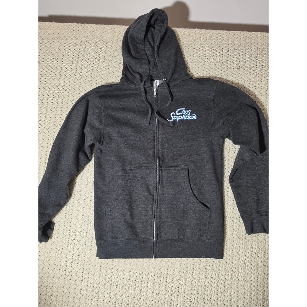 Independent Trading Co Chris Stapleton Hoodie Womens Small Gray  Cobra Graphic